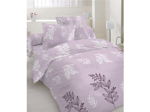 Комплект постельного белья Fusion Purple Leaves